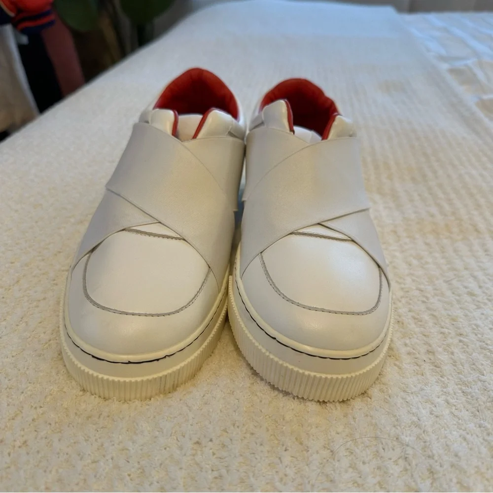 Proenza Schouler white slip ons sz 40 - Picture 3 of 7